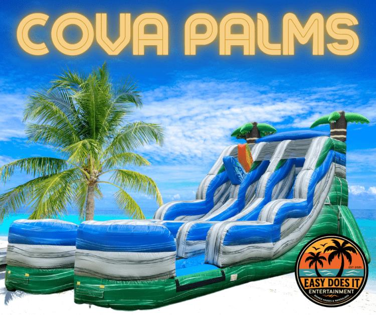 CoVa Palms- 18' Dual Lane Slide CoVa Palms- 18' Dual Lane Slide