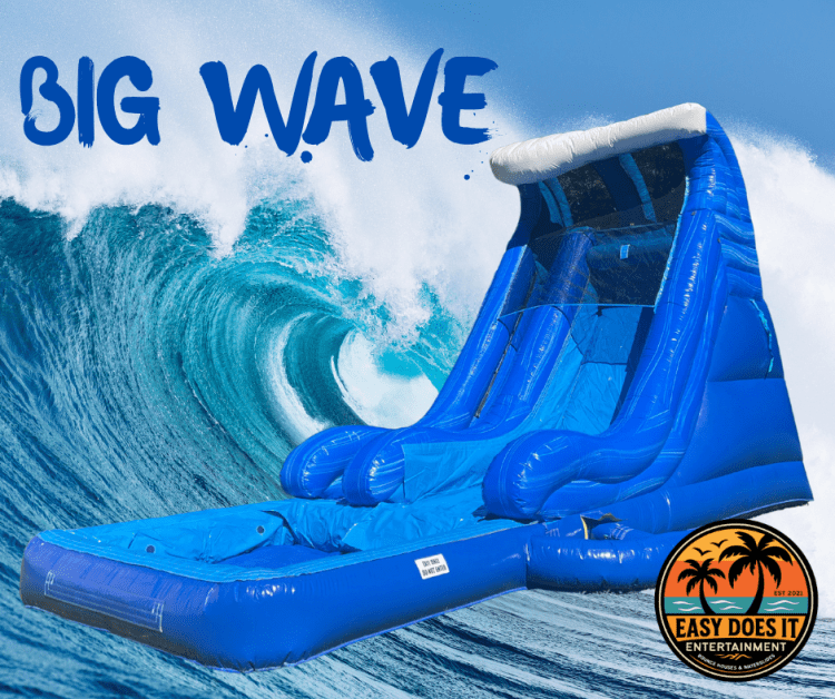 Big Wave - 18' Single Lane Slide Big Wave - 18' Single Lane Slide