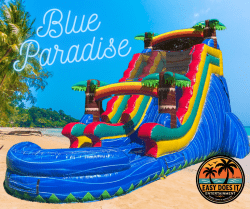 Blue Paradise - 18' Single Lane Slide