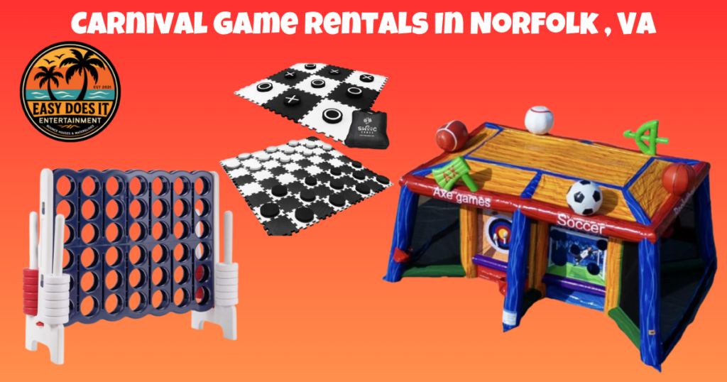 Carnival Game Rentals In Norfolk, VA - Easy Does It