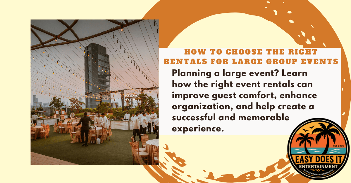 Event Rentals In Chesapeake, VA. - Easy Does It