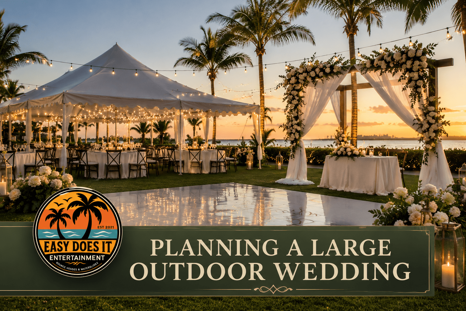 Planning a Large Outdoor Wedding