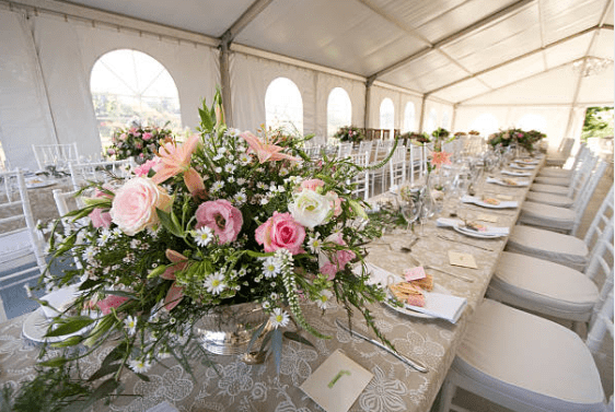 Virgina Beach, VA. Outdoor Wedding Tents